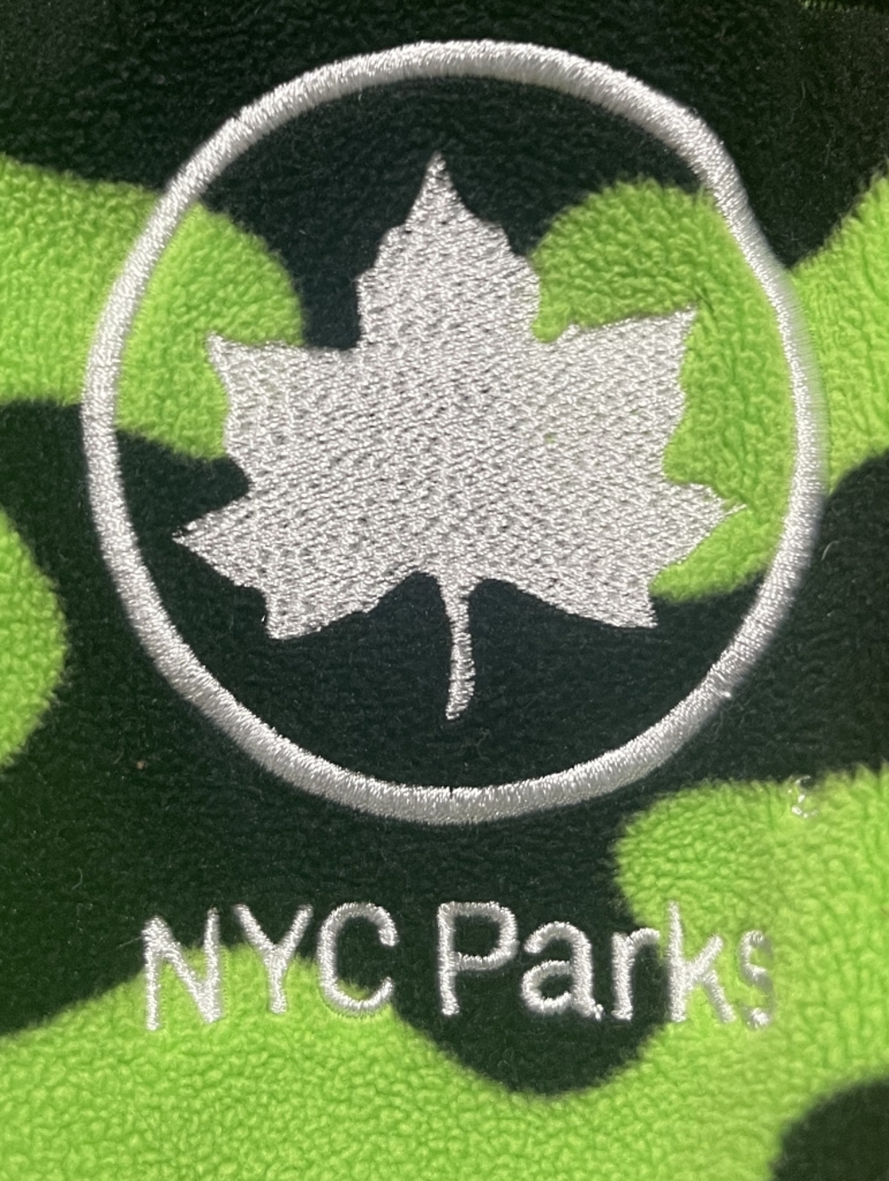 Nike X NYC Parks Mens Green Black Camo Color Block Fleece Jogger Pants Size XXL‎ - Picture 3 of 5